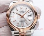 Swiss Quality Copy Rolex Datejust II 126331 Silver Fluted motif Watch Citizen